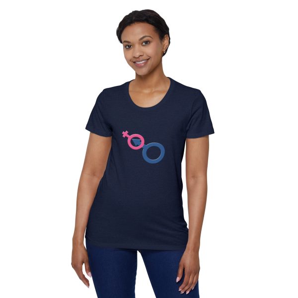 Women's Organic Short Sleeve T-Shirt - Man In Woman - Image 19