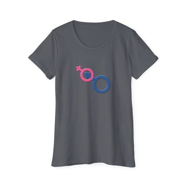 Women's Organic Short Sleeve T-Shirt - Man In Woman - Image 2