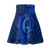 Women's Skater Skirt (AOP) - Q Splash Dark Geometric BG - Image 31