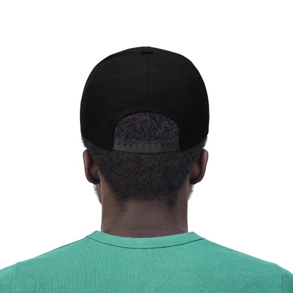 Unisex Flat Bill Hat - Man In Woman - Image 9