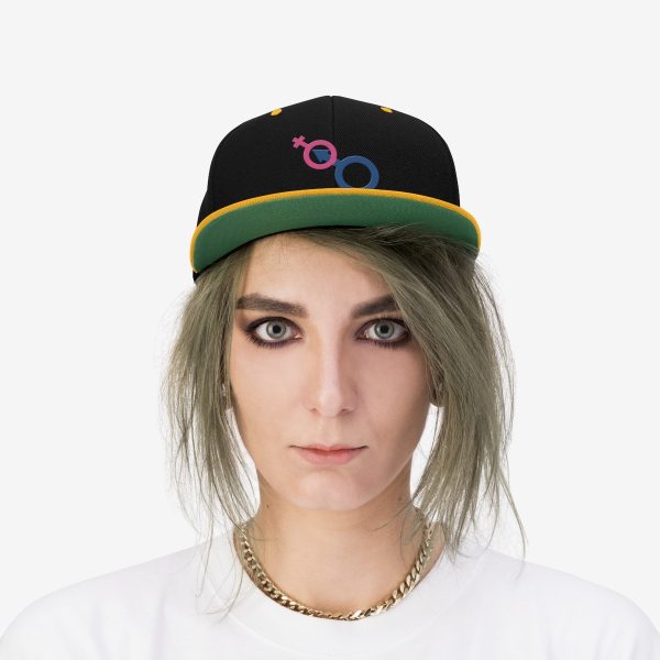 Unisex Flat Bill Hat - Man In Woman - Image 17
