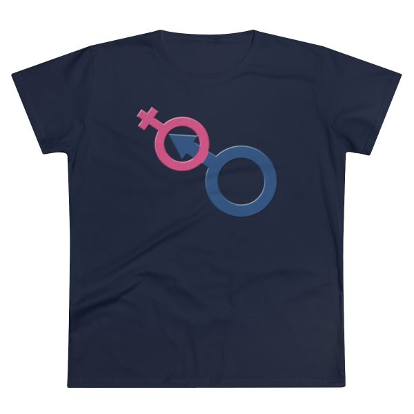 Women's Premium Cotton Tee - Man In Woman - Image 11