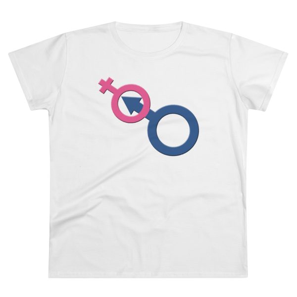 Women's Premium Cotton Tee - Man In Woman - Image 6