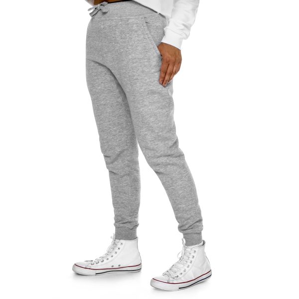 Unisex Fleece Joggers - Man In Woman - Image 3