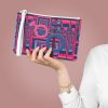 Clutch Bag - Man In Woman Geometric BG - Image 5