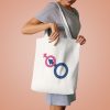 Cotton Tote Bag- Man In Woman - Image 9
