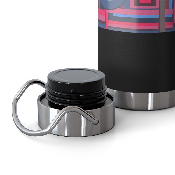 Copper Vacuum Insulated Bottle, 22oz - Man In Woman Geometric BG - Image 26