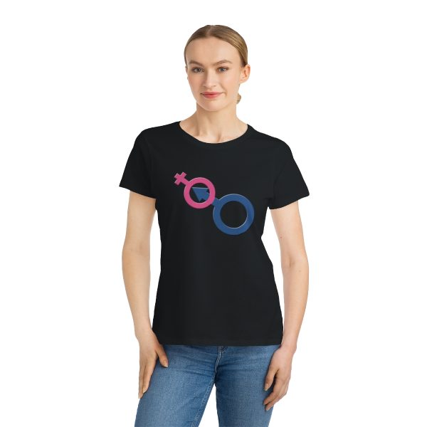 Organic Women's Classic T-Shirt - Man In Woman - Image 15