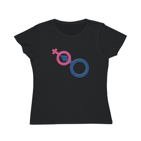 Organic Women's Classic T-Shirt - Man In Woman - Image 13