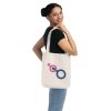 Organic Canvas Tote Bag - Man In Woman - Image 8