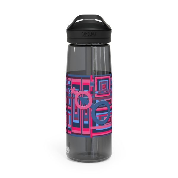 CamelBak Eddy®  Water Bottle, 20oz25oz - Man In Woman Geometric BG - Image 5