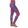 Women's Spandex Leggings (AOP) - Man In Woman Geometric BG - Image 16