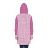 Women's Hoodie Dress (AOP) - Man In Woman Faded Pink Geometric BG - Image 23