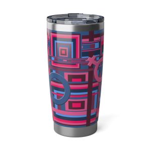 Vagabond 20oz Tumbler - Man In Woman Geometric BG
