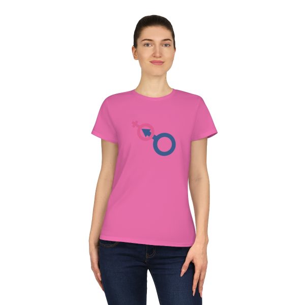 Ladies' Premium Cotton T-Shirt - Man In Woman