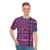 Men's Loose T-shirt (AOP) - Man In Woman Geometric BG (Back) - Image 4