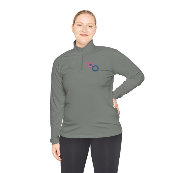 Unisex Quarter-Zip Pullover - Man In Woman - Image 19