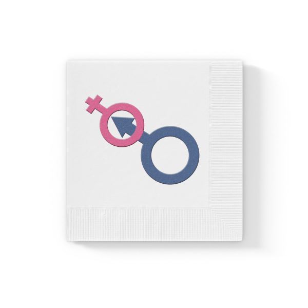 White Coined Napkins- Man In Woman - Image 19