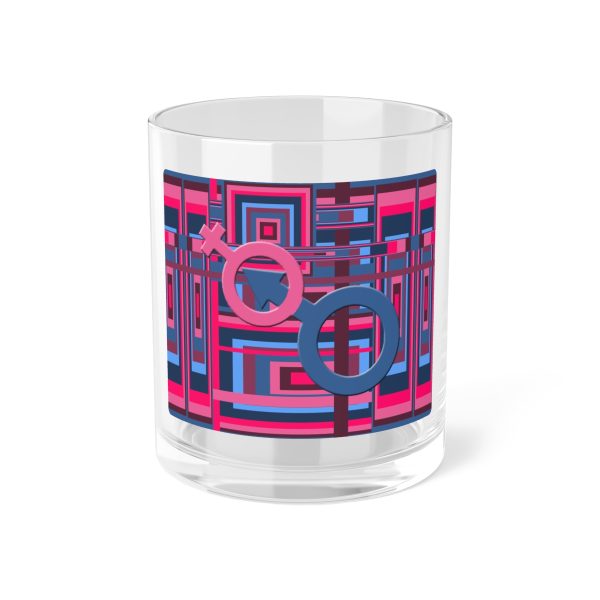 Bar Glass - Man In Woman Geometric BG - Image 2