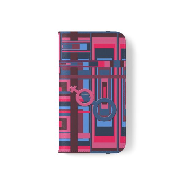 Flip Cases - Man In Woman Geometric BG - Image 39