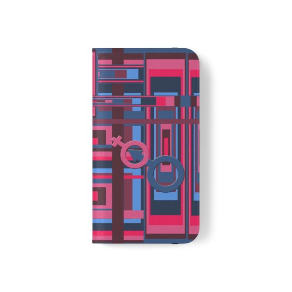 Flip Cases - Man In Woman Geometric BG - Image 45