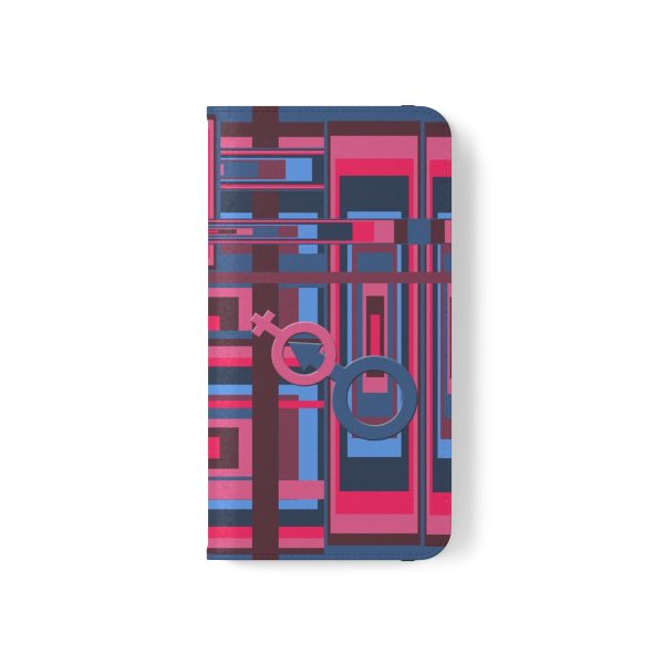 Flip Cases - Man In Woman Geometric BG - Image 51