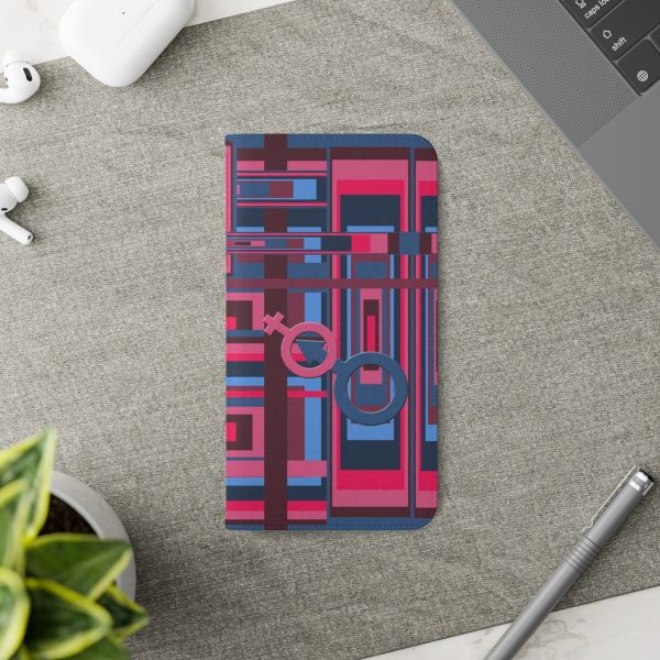 Flip Cases - Man In Woman Geometric BG - Image 54