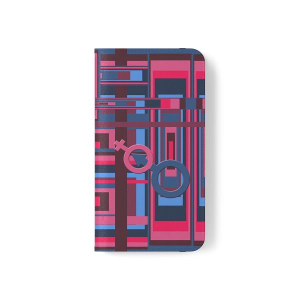 Flip Cases - Man In Woman Geometric BG - Image 69