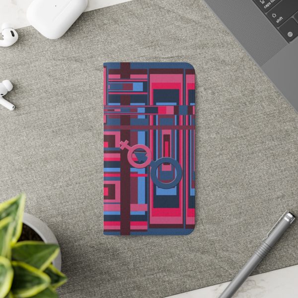 Flip Cases - Man In Woman Geometric BG - Image 95