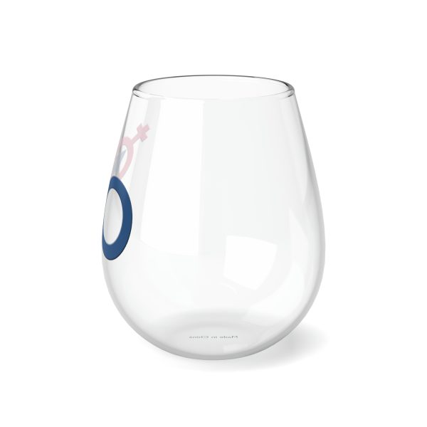 Stemless Wine Glass, 11.75oz - Man In Woman - Image 3