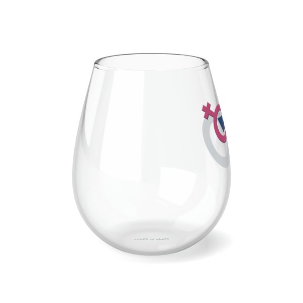 Stemless Wine Glass, 11.75oz - Man In Woman - Image 5