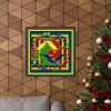 Matte Vertical Posters - Unity4Canada - Crayon Colours - Geometric BG - Image 28
