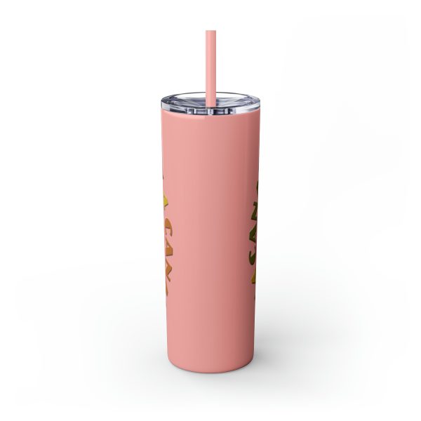 Skinny Tumbler with Straw, 20oz - Unity4Canada -  Earth Tones - Image 19