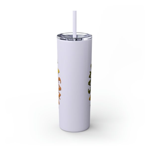 Skinny Tumbler with Straw, 20oz - Unity4Canada -  Earth Tones - Image 71