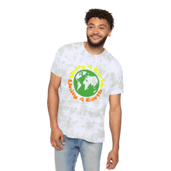 Unisex FWD Fashion Tie-Dyed T-Shirt - Unity4Earth - YellowOrange - Image 11