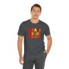 Unisex Jersey Short Sleeve Tee - END RACE BASED LAW - Crayon Colours - Image 127