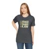 Unisex Jersey Short Sleeve Tee - END RACE BASED LAW - Beige - Image 138