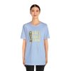 Unisex Jersey Short Sleeve Tee - END RACE BASED LAW - Beige - Image 112