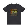 Unisex Jersey Short Sleeve Tee - END RACE BASED LAW - Earth Tones - Image 73