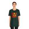 Unisex Jersey Short Sleeve Tee - END RACE BASED LAW - Crayon Colours - Image 88