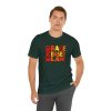 Unisex Jersey Short Sleeve Tee - END RACE BASED LAW - Crayon Colours - Image 91