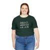 Unisex Jersey Short Sleeve Tee - END RACE BASED LAW - Tinted Whites - Image 104