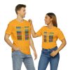 Unisex Jersey Short Sleeve Tee - Fear Is The Virus LOGO 3 (Sunset Colours) - Image 73
