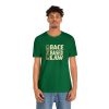 Unisex Jersey Short Sleeve Tee - END RACE BASED LAW - Beige - Image 5