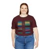 Unisex Jersey Short Sleeve Tee - Fear Is The Virus LOGO 3 (Sunset Colours) - Image 164