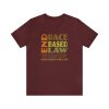 Unisex Jersey Short Sleeve Tee - END RACE BASED LAW - Earth Tones - Image 145