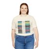 Unisex Jersey Short Sleeve Tee - Fear Is The Virus LOGO 3 (Sunset Colours) - Image 56