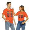 Unisex Jersey Short Sleeve Tee - Fear Is The Virus LOGO 3 (Sunset Colours) - Image 37