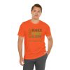 Unisex Jersey Short Sleeve Tee - END RACE BASED LAW - Earth Tones - Image 42