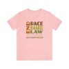 Unisex Jersey Short Sleeve Tee - END RACE BASED LAW - Earth Tones - Image 157